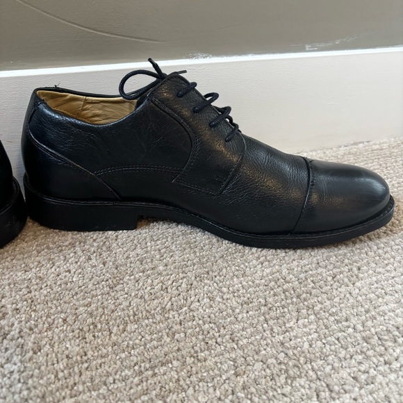 Belvedere Duke Black Cap Toe Oxford Shoes Men’s 11.5 D - Picture 5 of 11